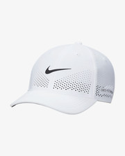 New Nike Dri-Fit Rise White Fitted Men's M/L Hat
