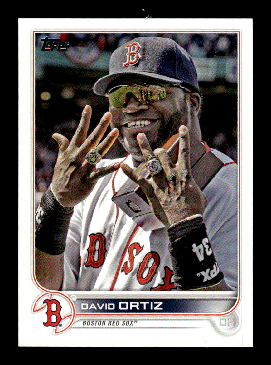 2022 Topps Update David Ortiz #US22 SP Image Variation