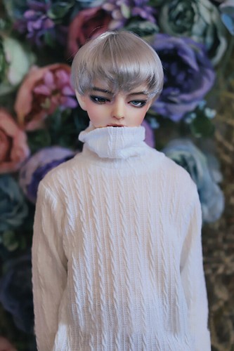 New White Turtleneck sweater 1/4 1/3 Bottoming Top MSD MDD SSDF BJD Doll Clothes - Picture 6 of 10