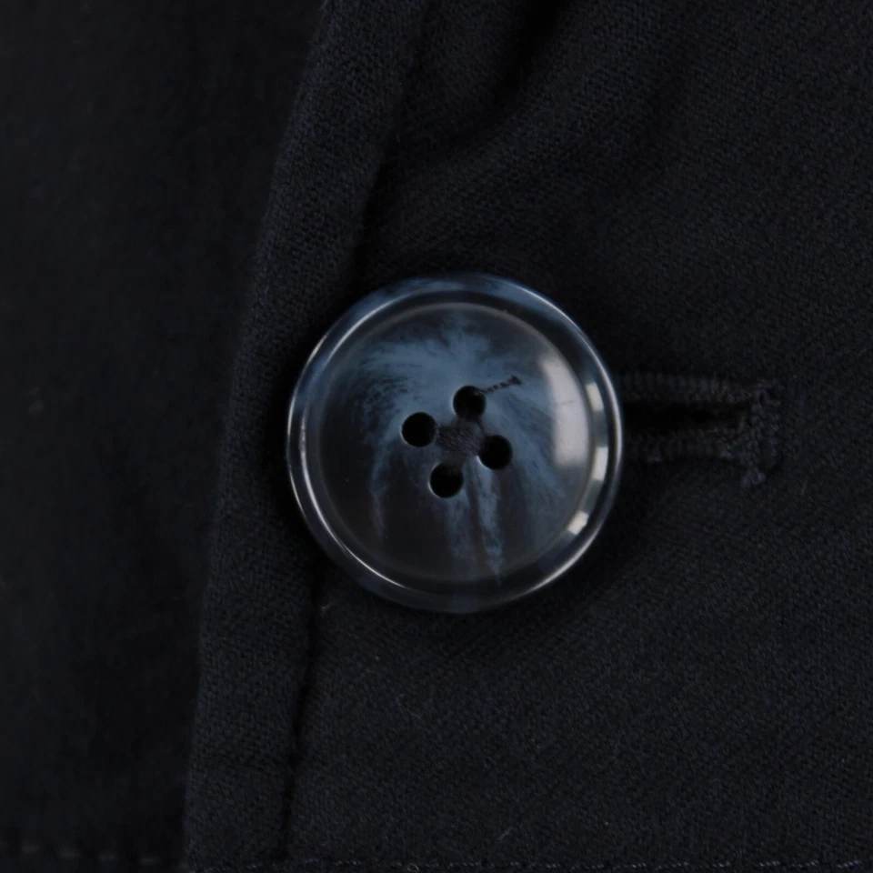 Abrigo de coche de lana Zanella nuevo con etiquetas Vitale Barberis Canonico con gamuza talla L EE. UU. en azul marino Foto 2 de 4