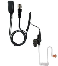 Pryme SPM-1305 Quick Disconnect Police Headset W/PTT button for Motorola Icom