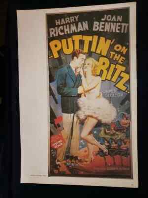 Puttin' on the Ritz Joan Bennett 1930 ~ Billy the Kid John Mack Brown ...