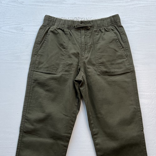 Crewcuts Lined Chino Dock Pant Boys 14 Green New - Picture 2 of 18