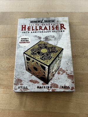 Clive Barker's Hellraiser 20th Anniversary Edition DVD Slipcover 1987 Anchor Bay