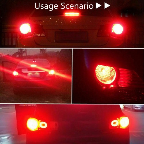 2X Strobe Flashing 1157 5730 LED Car Tail Brake Light Lamp Bulb - Picture 7 of 9