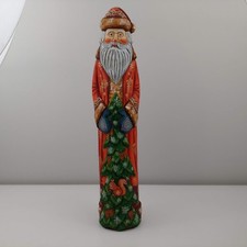 Christmas Holiday AUTHENTIC HANDCRAFTED MADE IN RUSSIA santa christmas tree