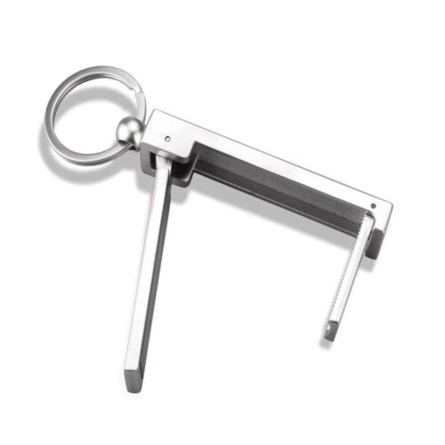 Foldable Bag Hangers Holder MobilePhone Holder Purse Hook AntiSlip Pad Keychain\ - Picture 8 of 8
