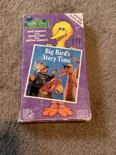 Sesame Street - Big Birds Story Time (VHS) for sale online | eBay