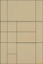 Large Abstract Painting 2x3' Earthtone 4 Geometric Demrin Fine Art Original NEW