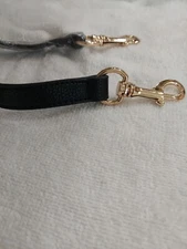 Replacement purse strap SHOLDER Black color Pebble Texture