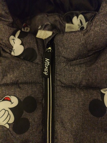 Kinderjacke, Baby, Gr.86, Mickey Mouse Ohren,Grau - Bild 3 von 6