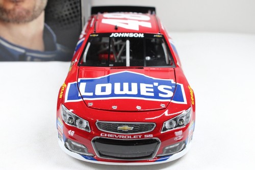 JIMMIE JOHNSON 2016 ACTION #48 LOWE'S RED VEST CHEVY /553 MADE MEGA RARE - Picture 3 of 10