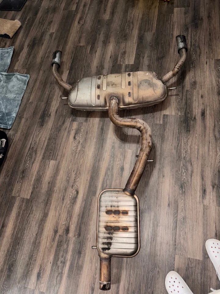 2015-2019 catback exhaust audi a3 Quattro 2.0t OEM - Image 2 of 4