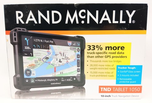 Rand McNally TND Tablet 1050 10" GPS mit ClearDryve 100 Bluetooth Headset 38667-1 - Bild 2 von 19
