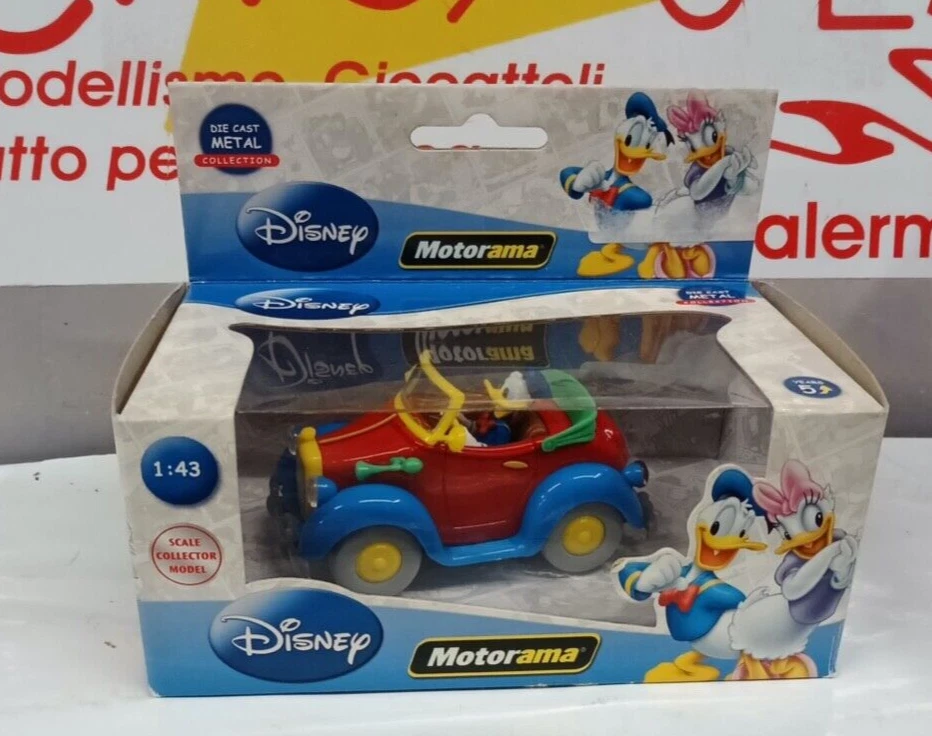 CARARAMA 1/43 - AUTO PAPERINO  DISNEY - Immagine 2 di 3