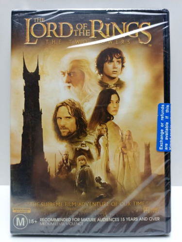 DVD - The Lord Of The Rings: The Two Towers -  2-Disc - NEW & SEALED - FREE POST - Picture 1 of 7