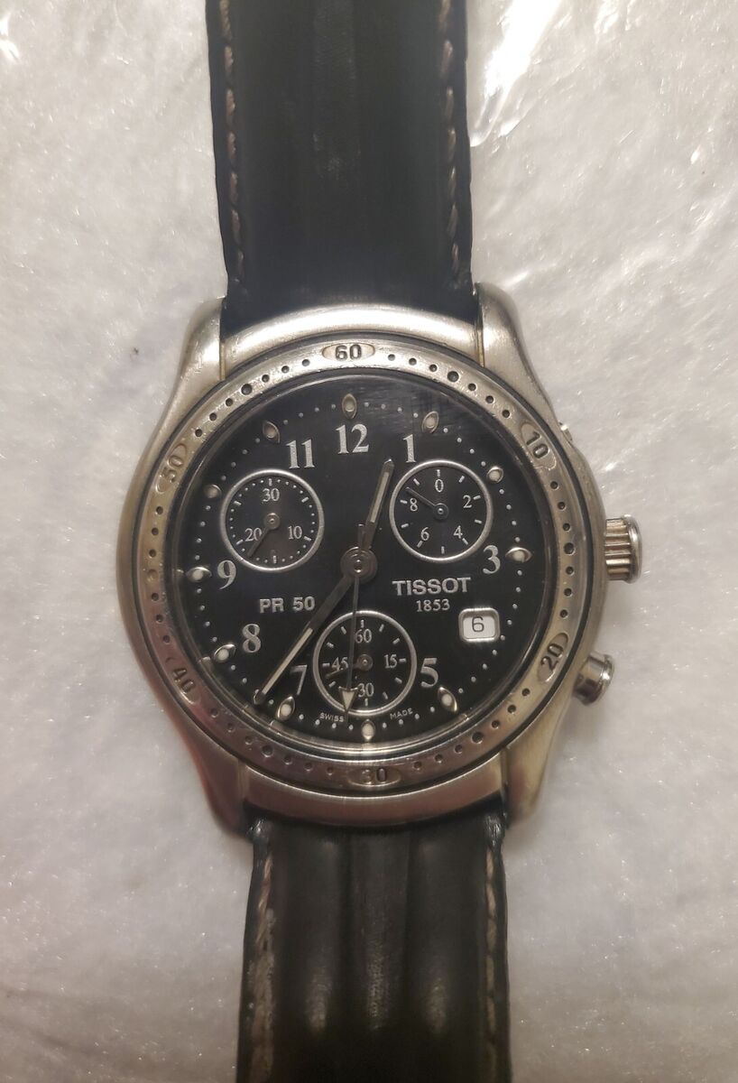 Tissot 1853 PR50 J178/278 Chronograph Men's Watch Black PR Tissot 1853 PR50 J178/278 Chronograph Men's Watch Black PR
