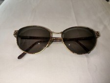 Vintage Laura Ashley Tortoise Gold Metal Sun 24 FRAMES ONLY C