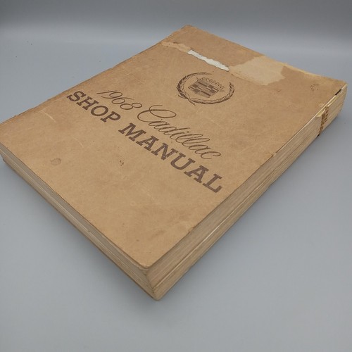 1968 Cadillac Service Shop Repair Manual DeVille Eldorado Fleetwood Calais - Picture 2 of 7