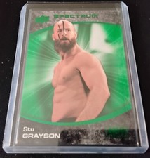 2021 Upper Deck AEW Spectrum - Green #53 Stu Grayson 22/25 (RC)