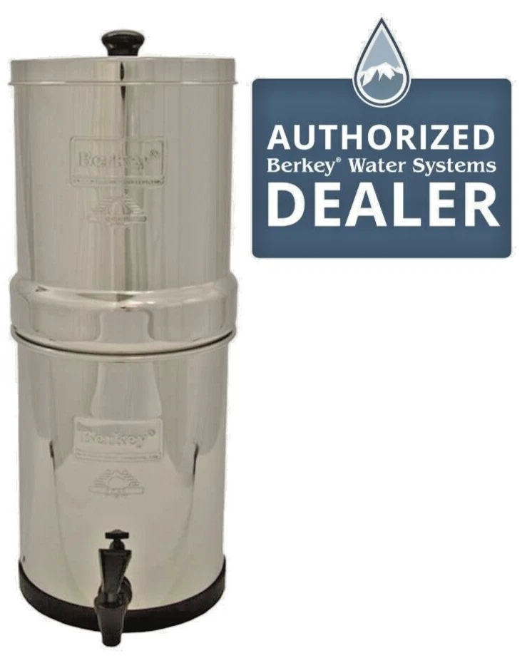 Travel Berkey Water System Blemished w/2 NEW NSF53 Certified Ceramic Filters - Image 2 of 4
