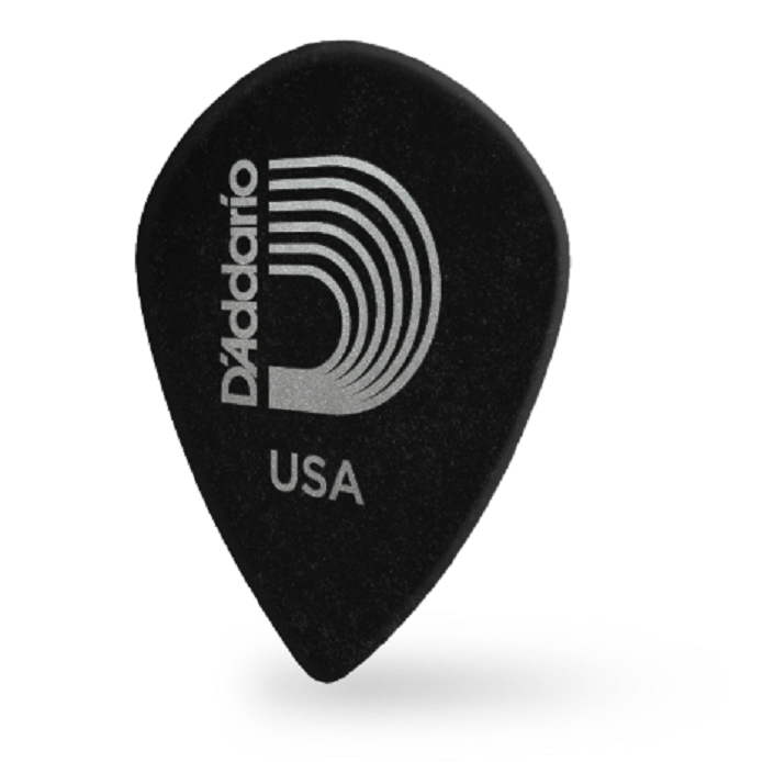 25 Pack Black Ice Guitar Picks, Heavy 3DBK6-25 Duralin D'Addario Planet Waves