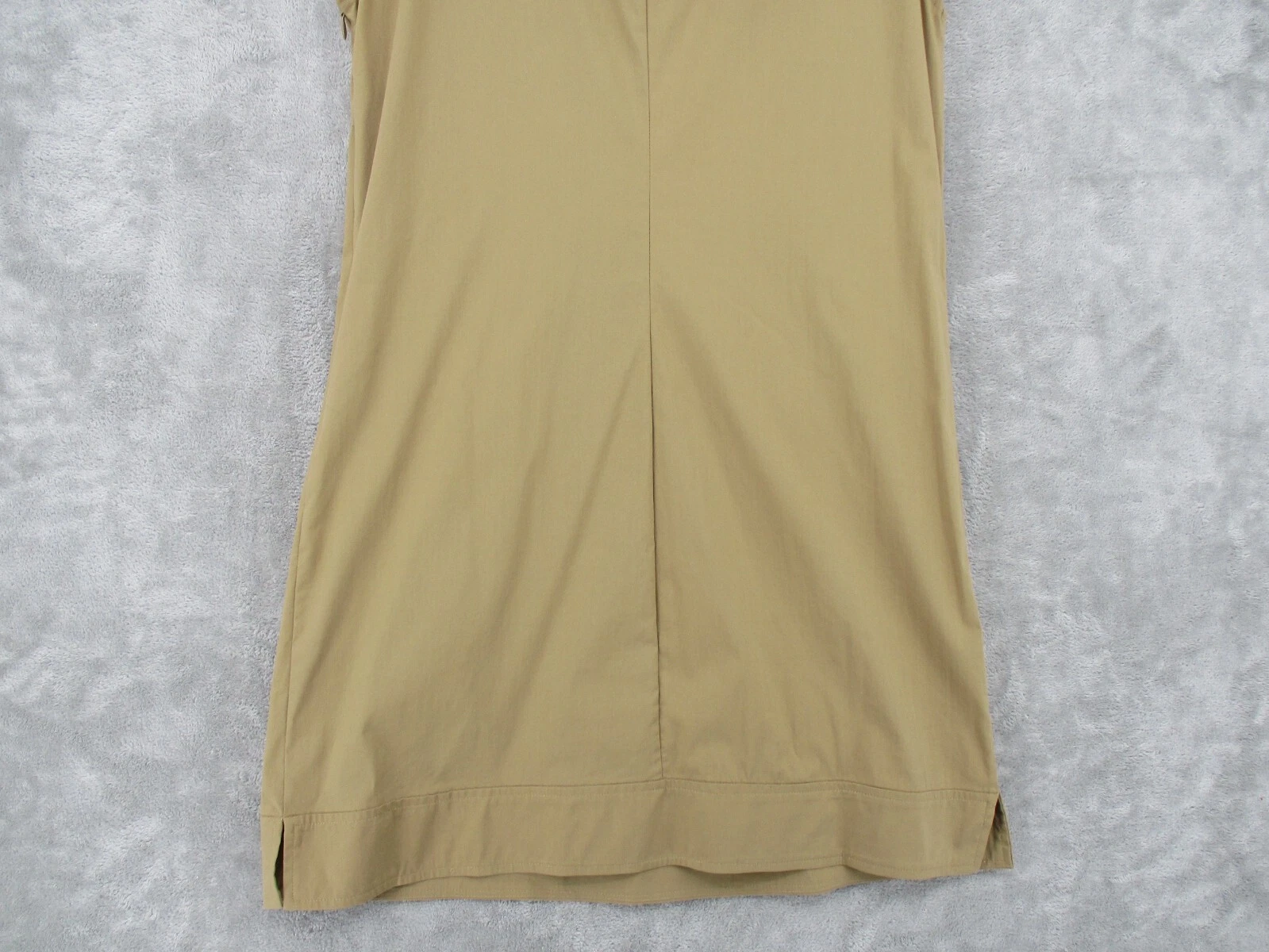 VETEMENTS Abito donna Laundry By Design 12 tasche minimaliste pizzo scollo elasticizzato