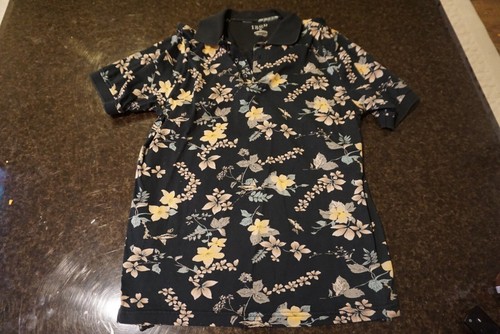 🔥 Izod Golf | Mens Size Small S | Floral Print Short Sleeve Shirt