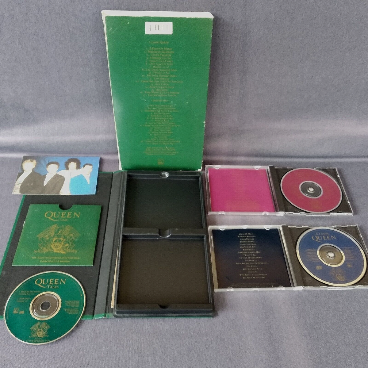 QUEEN~THE QUEEN COLLECTION~1992 US 3 CD BOX SET + POSTCARD