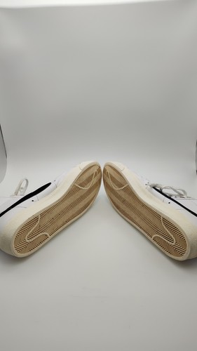 Nike Blazer Mid '77 Vintage Sneakers Shoes White/Black #BQ6806-100 Men's Size 13 - Picture 6 of 10