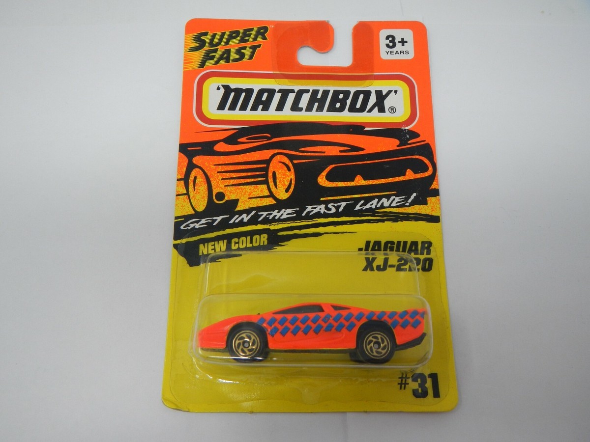 Matchbox SuperFast Jaguar XJ220 Gold Wheels #31 (1) | eBay