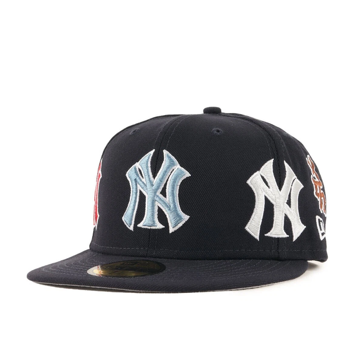 Chapeau ajusté noir Supreme 2022 New York Yankees Kanji New Era taille 7 5/8 (60,6 cm)