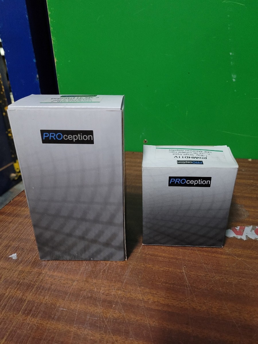 MAST HEAD AMP UHF 7-22DB VARIABLE AERIAL SATELLITE With Amp Head Charger