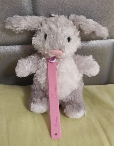 Peluche pupazzo Trudi coniglio coniglietto I Love You collezione vintage 17 cm