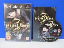 RARO Sony playstation 2 PS2 PROJECT ZERO 3 il tormentato VIDEOGIOCO gratis uk post