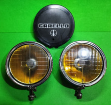 COPPIA FENDINEBBIA FARI SUPPLEMENTARI CARELLO SIRIO VINTAGE RALLY A112 FULVIA HF