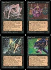 4 Basal Thrull (random artworks)- LP - Fallen Empires - mtg - x4 4x