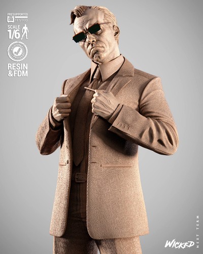 3D Printed Fan Art Mr. Smith Sculpture by Wicked - Picture 12 of 24