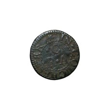 England 1600's Essex Colchester Richard Cock Farthing Token BW.105