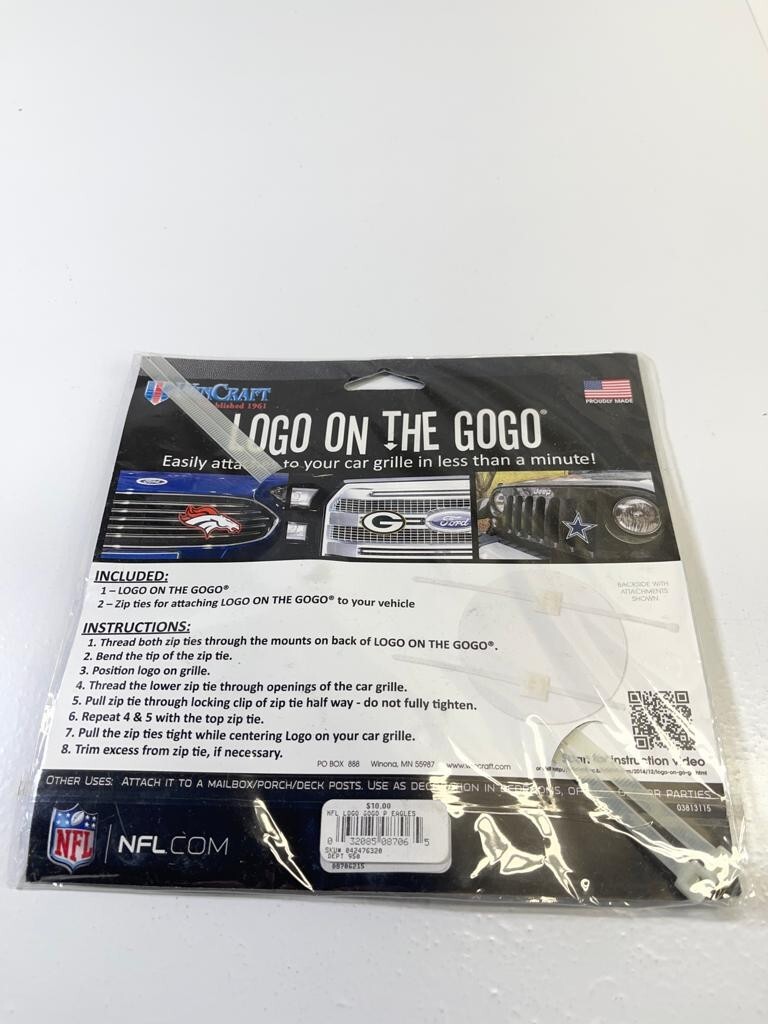 WinCraft NFL Philadelphia Eagles Logo on The GoGo Decals, Team