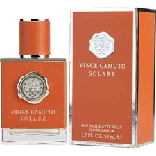 Vince Camuto SOLARE Cologne for Men 1.7 oz 50ml Eau de Toilette Spray NEW IN BOX