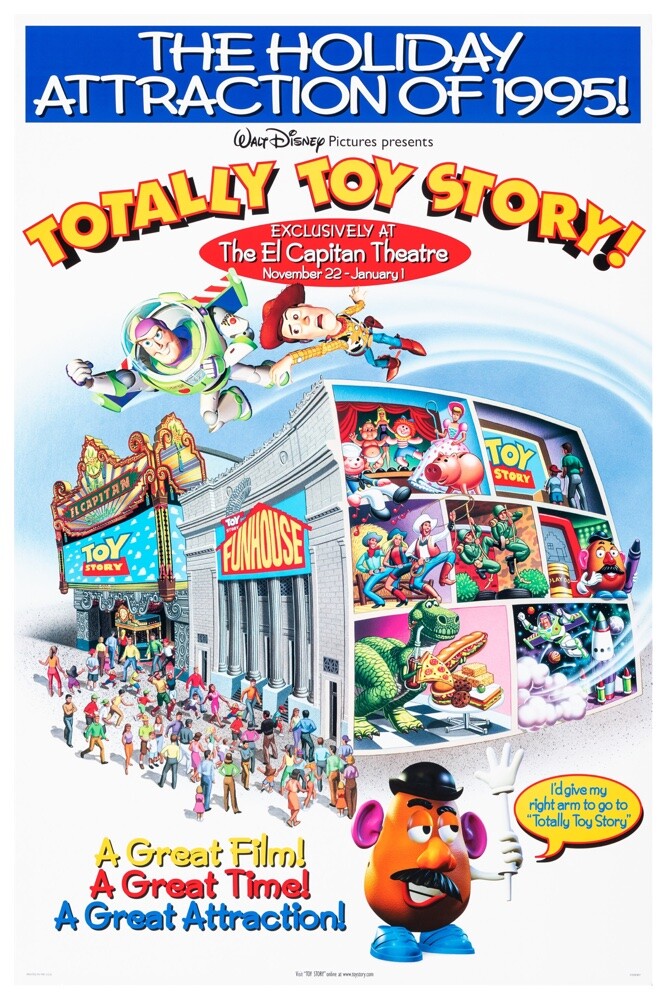 DISNEY PIXAR TOTALLY TOY STORY - COLLECTOR POSTER - BUY ANY