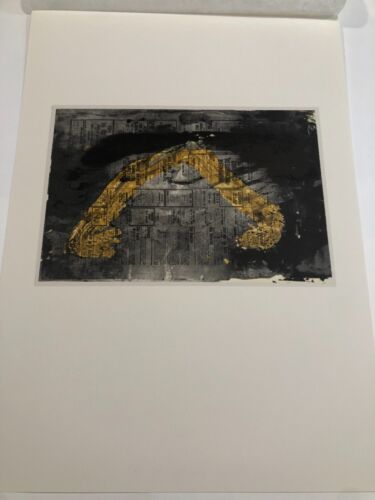 Antoni Tapies serigraphy original cm 52x37 signature in the plate with - Picture 1 of 19