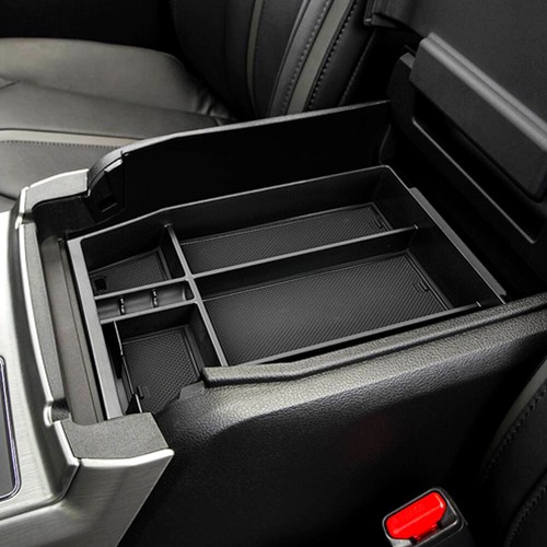 DEERMOTO Fit For Ford F-150 2015-2023 Center Console Organizer Storage Box Tray - Picture 2 of 11