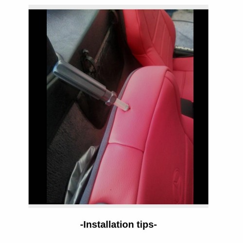 CAR SEAT COVERS (2 pcs) | Made for MERCEDES SLK | Leatherette | Red or Maroon - Foto 33 di 37