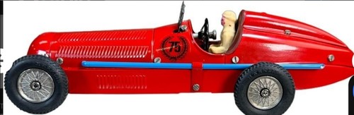 Marklin Mercedes Benz Red Arrow Racer Clockwork Wind Race Car Near Mint - Picture 4 of 6