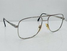 Vintage Pierre Cardin Silver Pilot Metal Sunglasses Hong Kong FRAMES ONLY