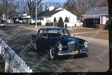 Sl03 Original Slide 1960 Kodachrome Mercedes Benz Car Residential Street 936a