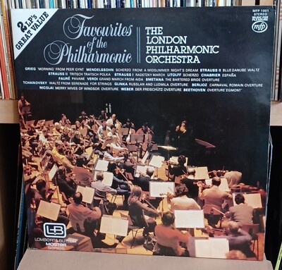 (10) London Philharmonic Orchestra - Favourites Of The Philharmonic 2LP