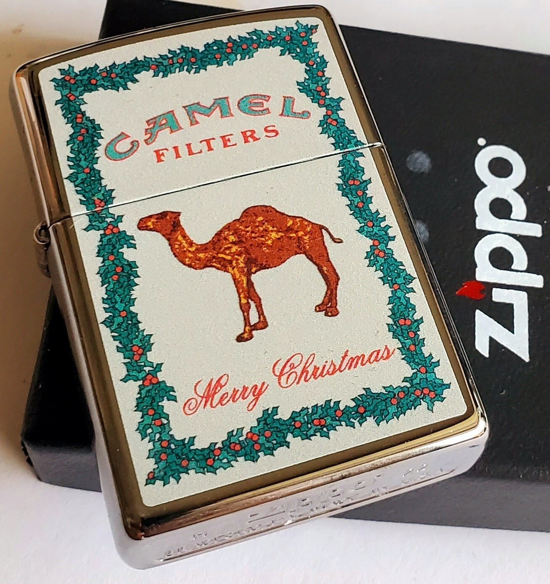 Zippo Camel Christmas PROTOTYPE 2022 HP CHROME CZ LIMITED EDITION